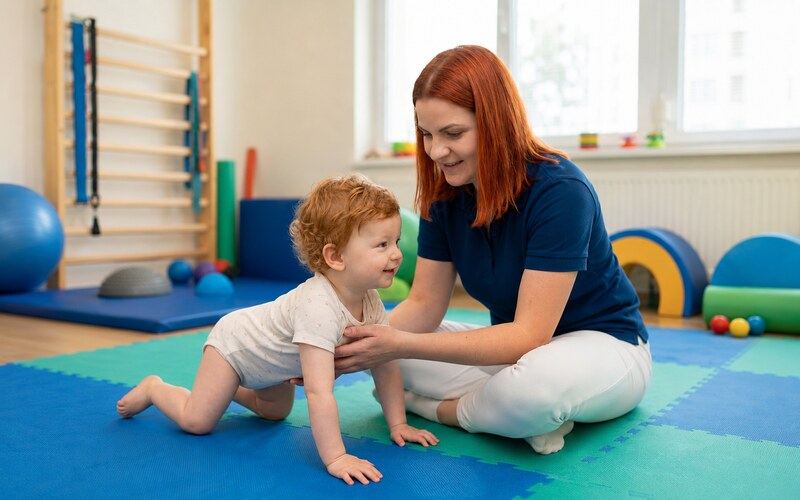 Kedy vyhľadať detského fyzioterapeuta – sledovanie pohybového vývoja dieťaťa pri individuálnom cvičení.